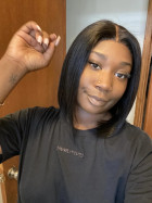 The hair is so soft and silky, with no smell.