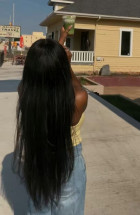 The long hair is absolutely gorgeous! Surpris