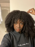 This wig is amazing!!!! This is me 3 hrs afte