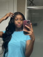 I loveee the wig it's giving everything and f