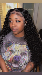 This hair is very soft and thick. It’s beau