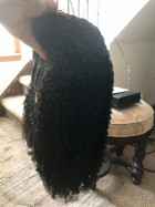 The hair is amazing. So soft, easy to put on.