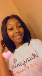 The wig is really pretty! Hair is soft and I 