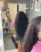 The hair is good quality hair no shedding or 