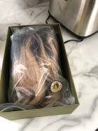 The wig color is so gorgeous. It’s soft tru