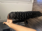 The hair came pre bleached & pre plucked! Giv