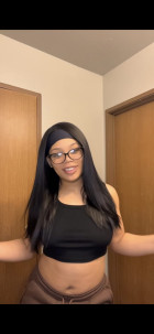 It was very thick. I wore it in a messy bun a