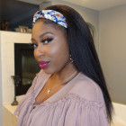 I have the 16 inch kinky straight headband wi