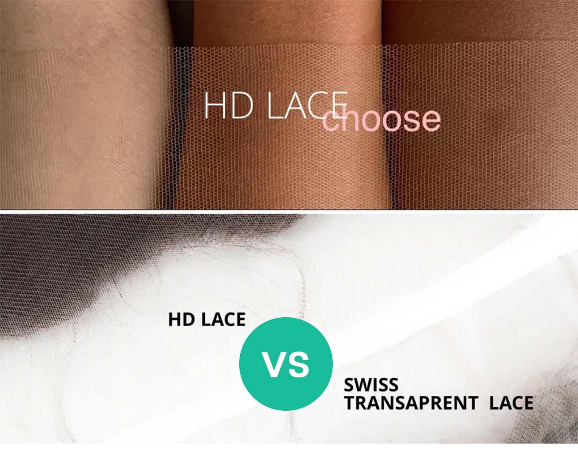 HD lace vs. transparent lace