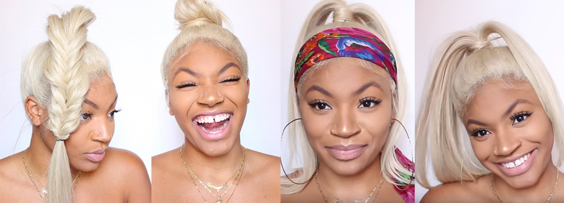 613 Blonde Hair Color Full Lace Wig