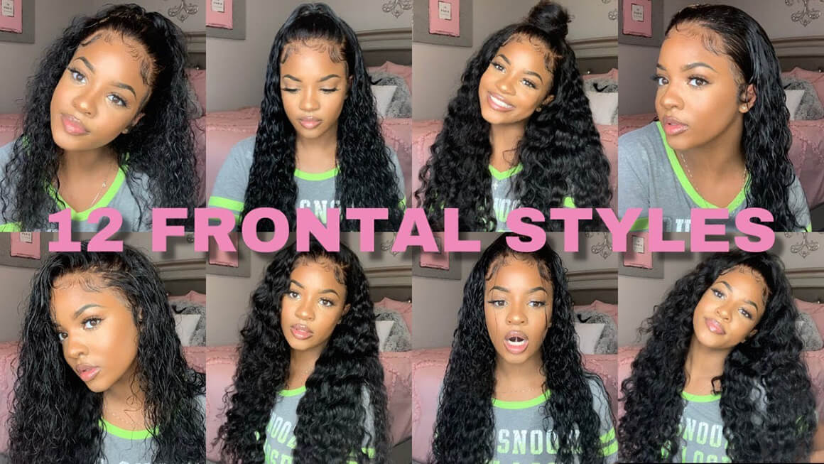 30inch Lace Front Wig Water Wave Hair